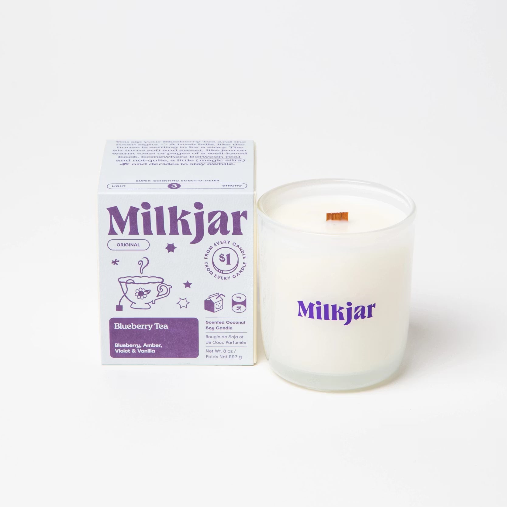 Milk Jar Candles