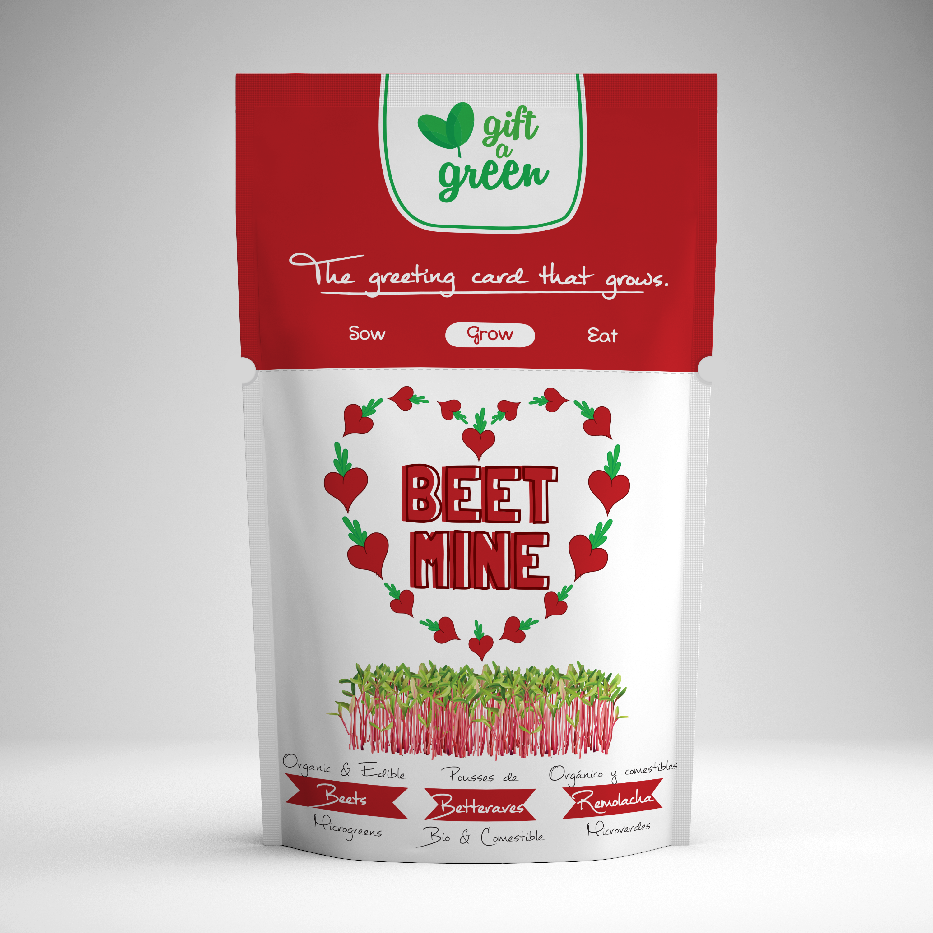 Beet Mine Greeting Card Pouch