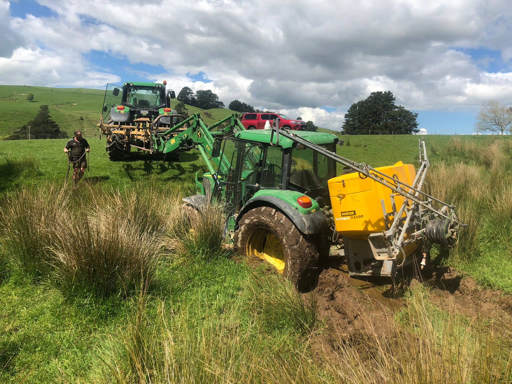 The Colours in Tractor Troubles