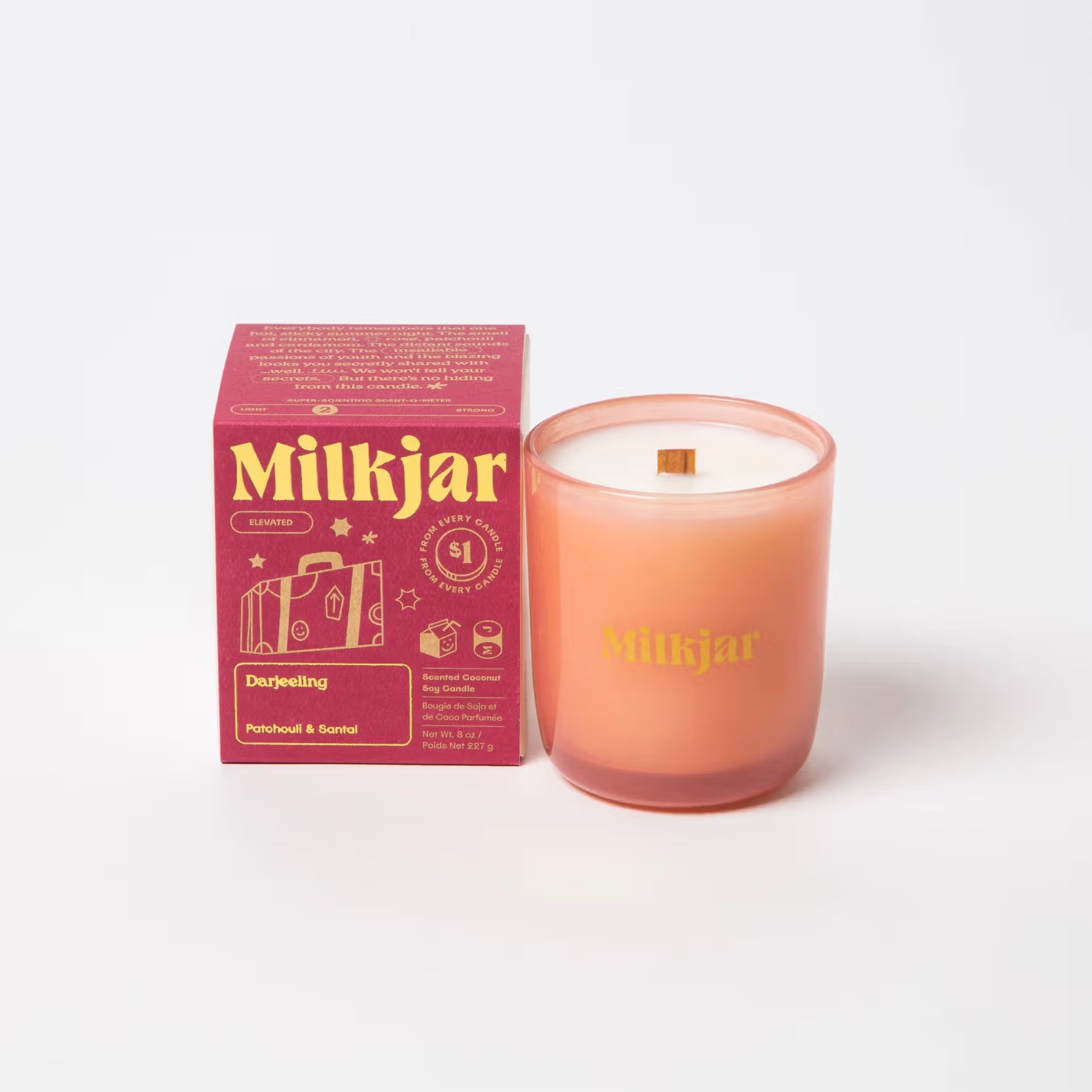 Milk Jar Candles