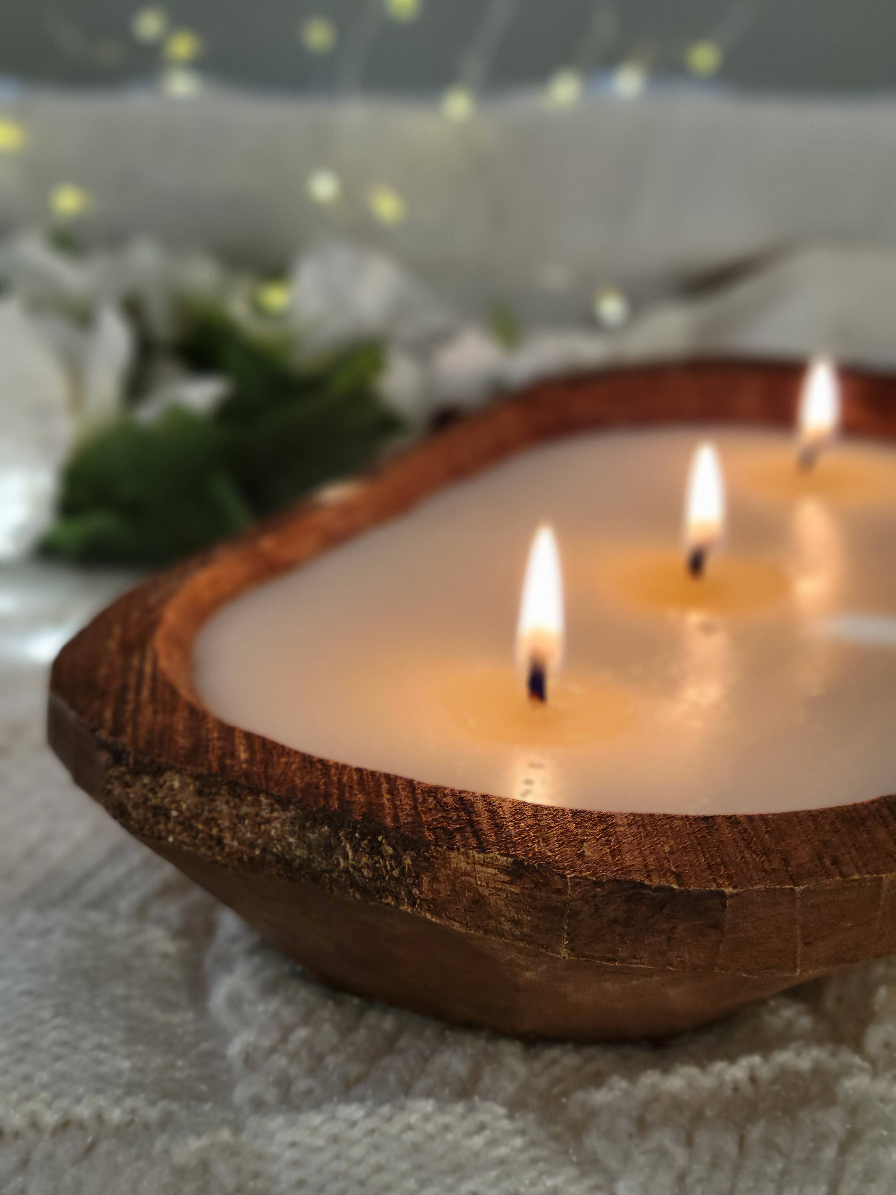 Dough Bowl Candle - 3 wick