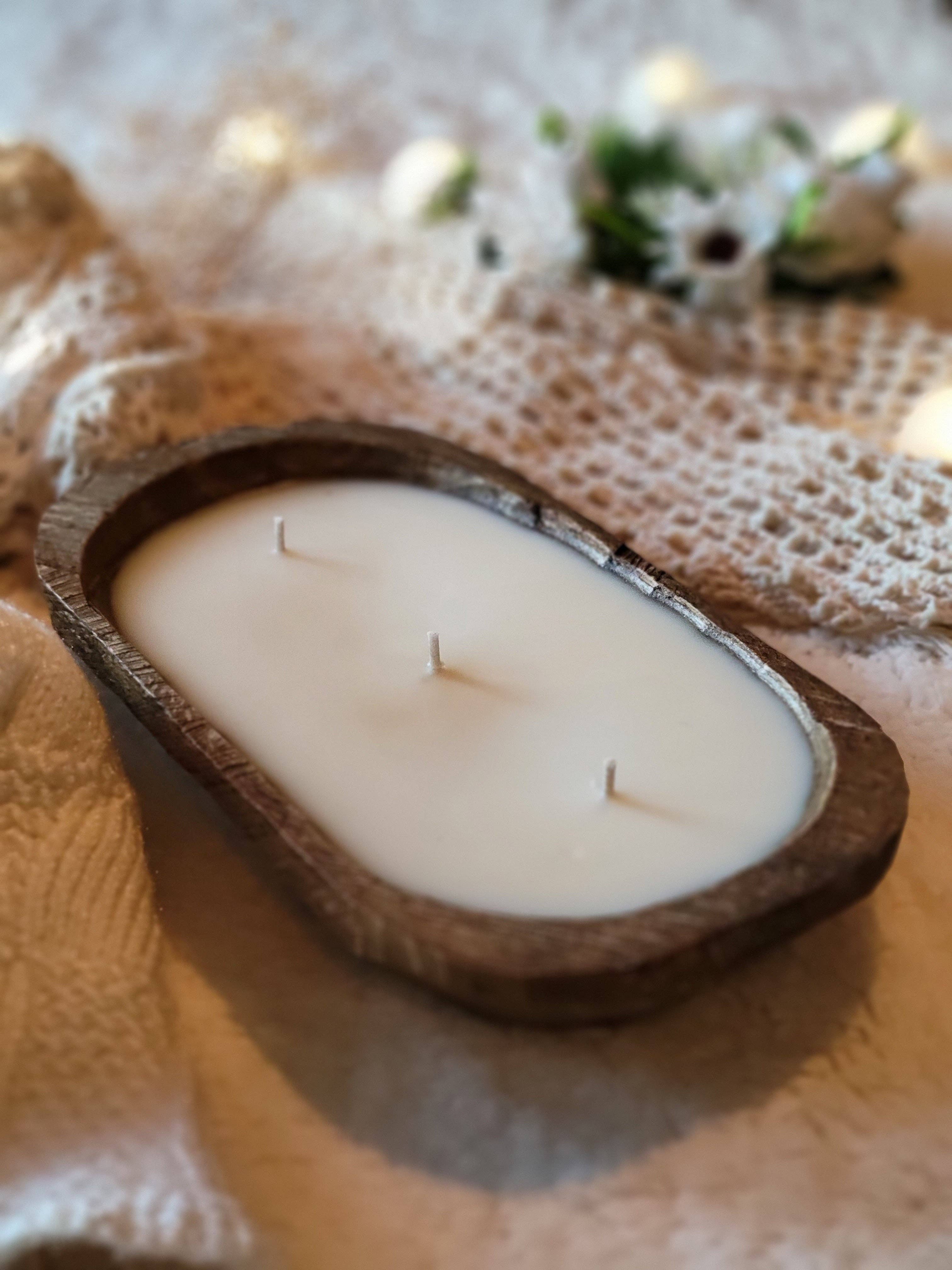 Dough Bowl Candle - 3 wick