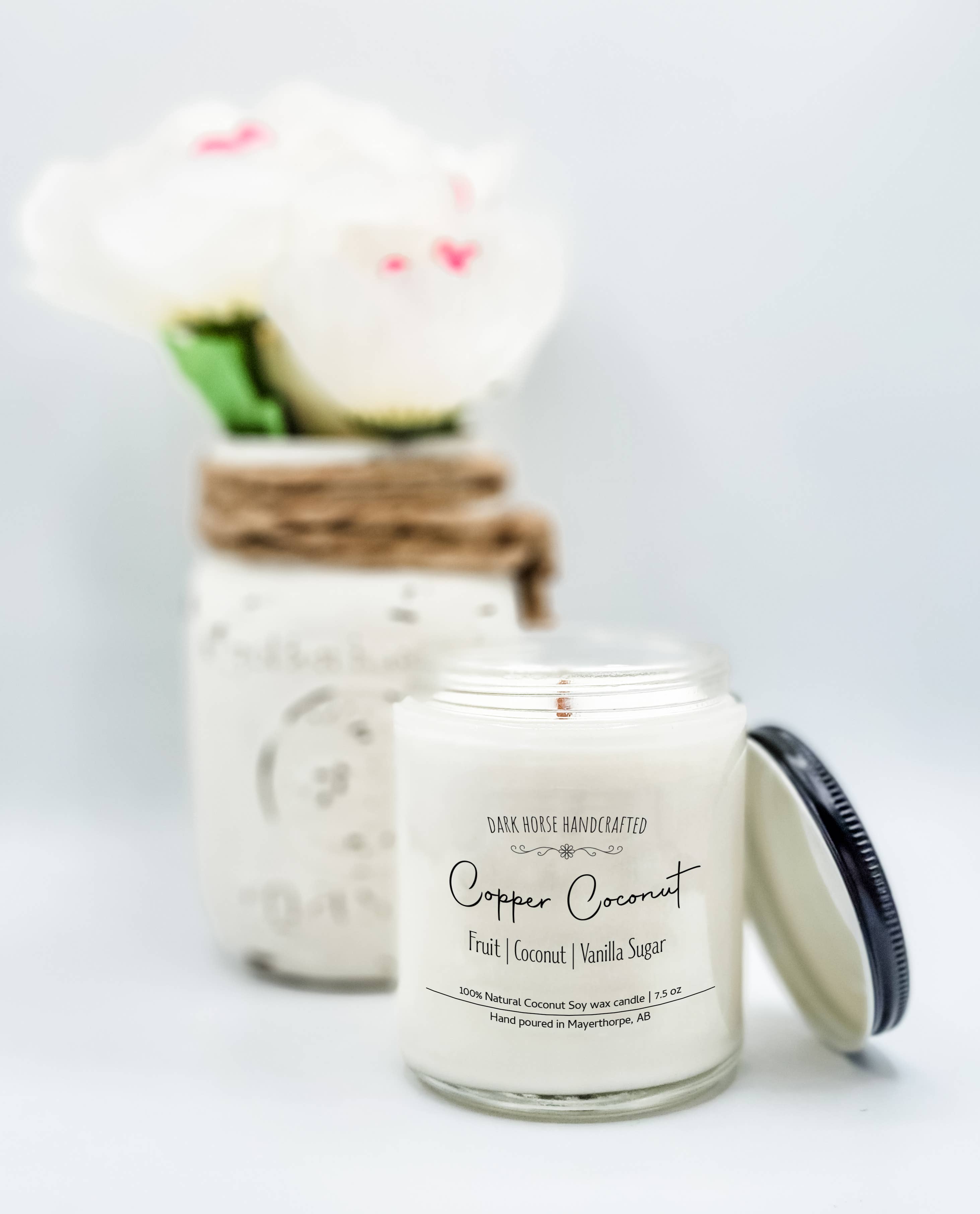 Copper Coconut - 100% Natural Coconut Soy Wax Candle