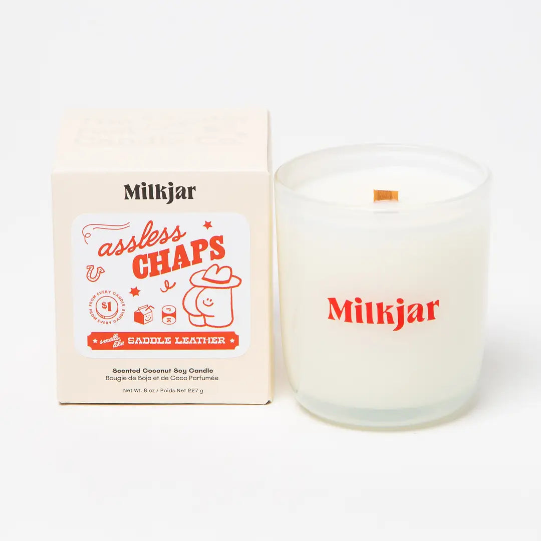 Milk Jar Candles