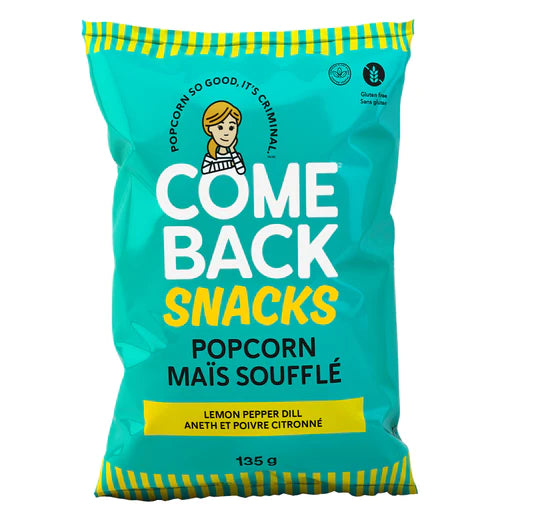 Come Back Snacks Savoury Popcorn