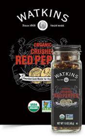 Watkins Organic Crushed Red Pepper/ Red Pepper Flakes