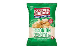 Covered Bridge Potato Chips - Sour Cream and Onion