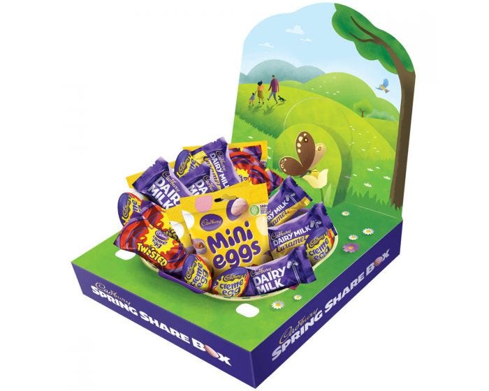 Cadbury Spring Share Box